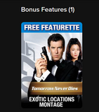 007: Pierce Brosnan 4-Movie Collection Vudu Fandango HDX Digital Code (4 Movies, 1 Code)