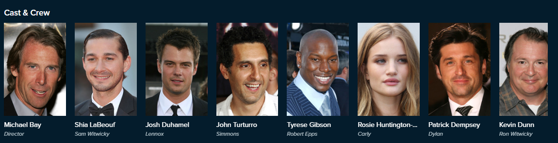 Transformers: Dark of the Moon Vudu Fandango at Home 4K Digital Code ...