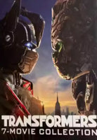 Transformers 7-Movie Collection Vudu Fandango at Home 4K Digital Codes (7 Movies, 7 Codes)