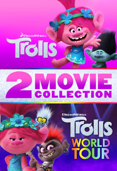 Trolls 2-Movie Collection HD Digital Code (Redeems in Movies Anywhere; HDX Vudu & HD iTunes & HD Google TV Transfer From Movies Anywhere) (2 Movies, 1 Code)