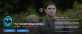 The Twilight Saga: Eclipse HD Digital Code (2010 Theatrical) (Redeems in Movies Anywhere; HDX Vudu Fandango at Home & HD iTunes Apple TV Transfer From Movies Anywhere)