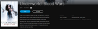 Underworld: Blood Wars HD Digital Code (2016) (Redeems in Movies Anywhere; HDX Vudu & HD iTunes & HD Google TV Transfer From Movies Anywhere)
