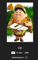 Up 4K Digital Code (2009) (Redeems in Movies Anywhere; 4K Vudu Fandango at Home & 4K iTunes Apple TV Transfer From Movies Anywhere)