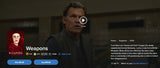 Weapons 4K Digital Code (2025) (Redeems in Movies Anywhere; 4K Vudu Fandango at Home & 4K iTunes Apple TV Transfer From Movies Anywhere)