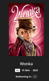 Wonka 4K Digital Code (2023) (Redeems in Movies Anywhere; UHD Vudu Fandango at Home & 4K iTunes Apple TV Transfer From Movies Anywhere)