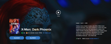 X-Men: Dark Phoenix 4K Digital Code (2019) (Redeems in Movies Anywhere; 4K Vudu Fandango & 4K iTunes Apple TV Transfer From Movies Anywhere)