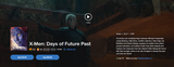 X-Men: Days of Future Past iTunes Apple TV 4K Digital Code (2014 Theatrical) (Redeems in iTunes Apple TV; 4K Vudu Fandango Transfers Across Movies Anywhere)