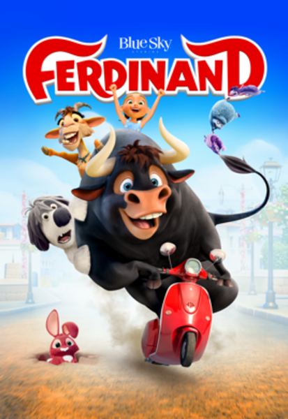 Ferdinand HD Digital Code (2017) (Redeems in Movies Anywhere; HDX Vudu Fandango at Home & HD iTunes Apple TV Transfer From Movies Anywhere)