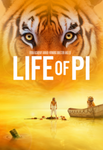 Life Of Pi iTunes 4K or Vudu HDX or Google Play HD or Movies Anywhere HD Digital Code