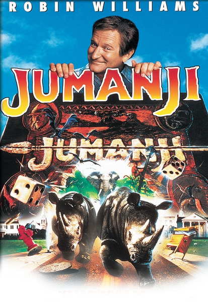 Jumanji HD Digital Code (1995) (Redeems in Movies Anywhere; HDX Vudu Fandango at Home & HD iTunes Apple TV Transfer From Movies Anywhere)