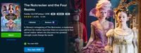The Nutcracker and the Four Realms Google TV HD Digital Code (Redeems in Google TV; HD Movies Anywhere & HDX Vudu & HD iTunes Transfer Across Movies Anywhere)