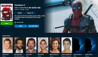 Deadpool 2 HD Digital Code (Redeems in Movies Anywhere; HDX Vudu & HD iTunes & HD Google Play Transfer From Movies Anywhere)