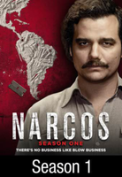Narcos Season 1 Vudu SD Digital Code (10 Episodes) (THIS IS A STANDARD DEFINITION [SD] CODE)