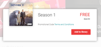Divorce Season 1 Google Play HD Digital Code (10 Episodes)