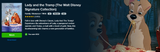 Lady and the Tramp Walt Disney Signature Collection HD Digital Code (Redeems in Movies Anywhere; HDX Vudu & HD iTunes & HD Google TV Transfer From Movies Anywhere)
