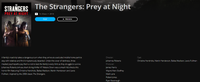 The Strangers: Prey At Night HD Digital Code (Redeems in Movies Anywhere; HDX Vudu & HD iTunes & HD Google Play of the Theatrical Version Transfer From Movies Anywhere) (Theatrical Version; iTunes Extras Contains Unrated Version)
