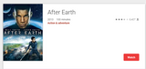 After Earth HD Digital Code (Redeems in Movies Anywhere; HDX Vudu & HD iTunes & HD Google Play Transfer From Movies Anywhere)