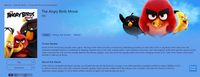 The Angry Birds Movie 4K Digital Code (2016) (Redeems in Movies Anywhere; 4K Vudu Fandango at Home & 4K iTunes Apple TV Transfer From Movies Anywhere)