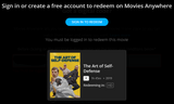 The Art of Self Defense HD Digital Code (2019) (Redeems in Movies Anywhere; HDX Vudu Fandango & HD iTunes Apple TV Transfer From Movies Anywhere)