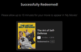 The Art of Self Defense HD Digital Code (2019) (Redeems in Movies Anywhere; HDX Vudu Fandango & HD iTunes Apple TV Transfer From Movies Anywhere)