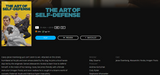 The Art of Self Defense HD Digital Code (2019) (Redeems in Movies Anywhere; HDX Vudu Fandango & HD iTunes Apple TV Transfer From Movies Anywhere)