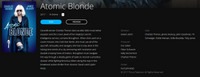 Atomic Blonde HD Digital Code (Redeems in Movies Anywhere; HDX Vudu & HD iTunes & HD Google TV Transfer From Movies Anywhere)