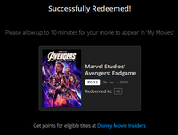 The Avengers 4-Movie Collection 4K Digital Codes (Redeems in Movies Anywhere; UHD Vudu & 4K iTunes & 4K Google TV Transfer From Movies Anywhere) (4 Movies, 4 Codes)