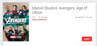 Avengers: Age of Ultron iTunes 4K Digital Code (Redeems in iTunes; UHD Vudu & 4K Google TV Transfer Across Movies Anywhere)