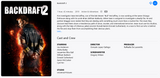 Backdraft 2 HD Digital Code (Redeems in Movies Anywhere; HDX Vudu & HD iTunes & HD Google TV Transfer From Movies Anywhere)