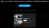 Battleship 4K Digital Code (Redeems in Movies Anywhere; UHD Vudu & 4K iTunes & 4K Google Play Transfer From Movies Anywhere)