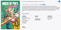 Birds of Prey and the Fantabulous Emancipation of One Harley Quinn HD Digital Code (Redeems in Movies Anywhere; HDX Vudu & HD iTunes & HD Google Play Transfer From Movies Anywhere)