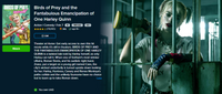 Birds of Prey and the Fantabulous Emancipation of One Harley Quinn 4K Digital Code (Redeems in Movies Anywhere; UHD Vudu & 4K iTunes & 4K Google Play Transfer From Movies Anywhere)