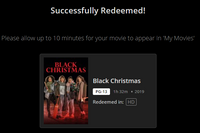 Black Christmas HD Digital Code (2019) (Redeems in Movies Anywhere; HDX Vudu & HD iTunes & HD Google TV Transfer From Movies Anywhere)