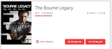 The Bourne Legacy iTunes 4K Digital Code (Redeems in iTunes; UHD Vudu & 4K Google TV Transfer Across Movies Anywhere)