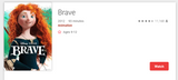 Brave HD Digital Code (Redeems in Movies Anywhere; HDX Vudu & HD iTunes & HD Google TV Transfer From Movies Anywhere)