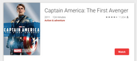 Captain America: The First Avenger 4K Digital Code (2011) (Redeems in Movies Anywhere; UHD Vudu Fandango at Home & 4K iTunes Apple TV Transfer From Movies Anywhere)