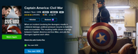 Captain America Trilogy 3-Movie Collection HD Digital Codes (Redeems in Movies Anywhere; HDX Vudu Fandango at Home & HD iTunes Apple TV Transfer From Movies Anywhere) (3 Movies, 3 Codes)