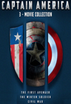 Captain America Trilogy 3-Movie Collection HD Digital Codes (Redeems in Movies Anywhere; HDX Vudu Fandango at Home & HD iTunes Apple TV Transfer From Movies Anywhere) (3 Movies, 3 Codes)