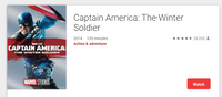 Captain America: The Winter Soldier Google TV HD Digital Code (Redeems in Google TV; HD Movies Anywhere & HDX Vudu & HD iTunes Transfer Across Movies Anywhere)