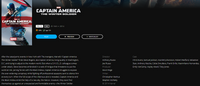 Captain America Trilogy 3-Movie Collection HD Digital Codes (Redeems in Movies Anywhere; HDX Vudu Fandango at Home & HD iTunes Apple TV Transfer From Movies Anywhere) (3 Movies, 3 Codes)