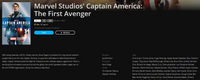 Captain America: The First Avenger iTunes 4K Digital Code (Redeems in iTunes; UHD Vudu & 4K Google TV Transfer Across Movies Anywhere)