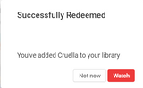 Cruella Google TV HD Digital Code (Redeems in Google TV; HD Movies Anywhere & HDX Vudu & HD iTunes Transfer Across Movies Anywhere)