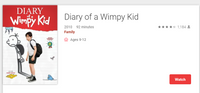 Diary of a Wimpy Kid HD Digital Code (2010) (Redeems in Movies Anywhere; HDX Vudu & HD iTunes & HD Google TV Transfer From Movies Anywhere)