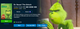 Dr. Seuss' The Grinch (2018) HD Digital Code (Redeems in Movies Anywhere; HDX Vudu & HD iTunes & HD Google TV Transfer From Movies Anywhere)
