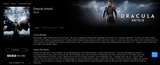 Dracula Untold iTunes Apple TV 4K Digital Code (2014) (Redeems in iTunes Apple TV; 4K Vudu Fandango at Home Transfers Across Movies Anywhere)