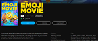 The Emoji Movie HD Digital Code (Redeems in Movies Anywhere; HDX Vudu & HD iTunes & HD Google TV Transfer From Movies Anywhere)