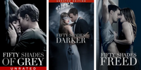 Fifty Shades Trilogy 3-Movie Collection 4K Digital Code (Redeems in Movies Anywhere; UHD Vudu Fandango at Home & 4K iTunes Apple TV Transfer From Movies Anywhere) (3 Movies, 1 Code) (Unrated and Theatrical Versions)
