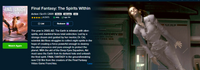 Final Fantasy: The Spirits Within 4K Digital Code (2001) (Redeems in Movies Anywhere; 4K Vudu Fandango at Home & 4K iTunes Apple TV Transfer From Movies Anywhere)