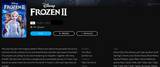 Frozen II 4K Digital Code (Redeems in Movies Anywhere; UHD Vudu & 4K iTunes & 4K Google TV Transfer From Movies Anywhere)