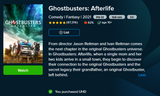 Ghostbusters: Afterlife 4K Digital Code (Redeems in Movies Anywhere; UHD Vudu & 4K iTunes & 4K Google TV Transfer From Movies Anywhere)